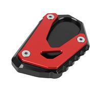 Pour Vstrom 800DE Pour V-strom 800 DE Pour 1050DE Pour 1050XT 2023 Plaque Extension Béquille Pied Support Latéral Agrandisseur Extension Pad(Red)