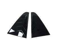 pour VW CC 2010 2011 2012 2013 2014 2015 2016 2017 2018 2 pièces de Garnitures pour aérations latérales de Lunette arrière(Gloss Black)