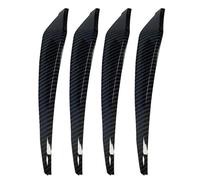 Pour VW Golf 2 3 4 5 6 7 8 GTI GTD R R32 Mk4 Mk5 Mk6 Mk7 Mk8 Tsi Tdi Estate 4 Pièces Voiture Roue Sourcil Garde-boue Garde-boue CRRYUQWWM(Carbon fibre look)