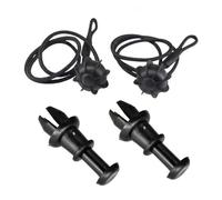 pour VW Golf 5 MK6 Tiguan T-Cross Coffre Coffre Étagère Sangle Corde Clips Plateau Corde Cintre Pivot Crochet 1K6863447A