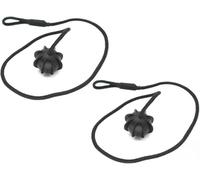 pour VW Golf Mk5 Mk6 2006-2013 : 2 Cordons de Protection pour Tablette arrière de Coffre (réf. 1K6863447A).