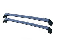 pour VW ID6/ID.6 X 2021-2024 Barres Latérales en Alliage D'aluminium Barres De Toit Porte-Bagages 2 Pièces Barres de Toit à Rail(B)