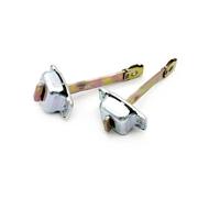 pour VW Jetta Golf MK2 Butée de Porte Tige de Liaison de Porte Tampon en Caoutchouc Dispositif de Retour de charnière Sangle de retenue de Porte (2 pièces)