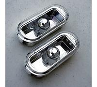 Pour VW Passat Golf 3 4 Fox Polo T5 Lupo Clignotants Latéraux Répétiteurs Chrome