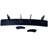 pour VW pour 7 pour VII pour MK7 pour GTI 2013-2016 ABS Noir Brillant Diffuseur Arrière Latéral Splitters Spoiler Lèvre 4 Ailettes Pare Chocs