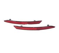 pour VW pour B5 pour Passat pour CC 2008-2012 Voiture Pare-Chocs Arrière Feux De Freinage Réflecteur Lampe 3C8945105B 3C8945106B Lampe Feu Arrière Pare-Chocs Arrière(Black Red-1Pair)