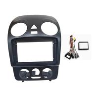 pour VW pour Beetle 2004-2010 Façade D'autoradio Android 2DIN Cadre De Montage POMPOMPUR(Frame wire)