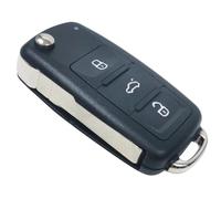 pour VW pour Beetle pour Cabriolet 2012-2014 pour Caddy 2009-2014 pour Golf Mk6 2009-2013 Coque De Clé De Voiture À 3 Boutons
