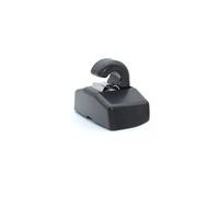 Pour VW Pour Bora IV Pour Golf 4 Pour GTI Pour Passat Pour B5 Pour B6 Pour Polo 9N Pour Caddy 1 Crochet Fixation Pour Pare-soleil Pare-Soleil Côté(Black)