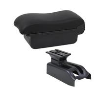Pour VW Pour Bora Pour Golf 4 Boîte D'accoudoir De Voiture Boîte De Rangement Centrale De Pièces Intérieures Avec Accessoires USB BLNETU(A2 black line No USB)