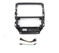 pour VW pour Bora pour Jetta Mk4 pour Golf 2004-2008 Façade D'autoradio 9 Pouces avec Adaptateur Cadre Et Câble De Fixation pour Autoradio Android AJOHBM