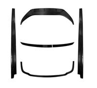 pour VW pour Caddy Mk5 2021 2022 2023 2024 Spoiler Avant, Lèvre De Pare-Chocs Arrière Et Bas De Caisse, Noir Brillant