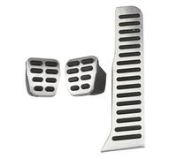 Pour VW Pour CC Pour Passat B6 B7 R36 Pour Line Pour Superb Pédales En Acier Inoxydable LHD Repose-pieds Frein À Gaz Couvre-pédale Pédale Frein D'embrayage(3piece MT)