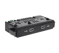 Pour VW pour Crafter 2017-2025 pour ID.3 2020-2025 pour Atlas 2024 2025 prise d'interface double type-c 5NA035736 Prise USB Tableau Bord Voiture