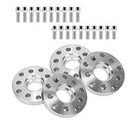 Pour VW Pour Golf 2x15mm Entretoises de roue Hubcentric Boulons 57.1mm 5x100 Accessoires Joints moyeu Kit d'entretoises roues Entretoises Roue Universelles