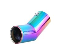 Pour VW Pour Golf 4 Pour Bora Pour Jetta 1Pcs Tuyaux D'échappement Voiture Embouts De Silencieux D'échappement En Acier Inoxydable Pour Voiture(Color)