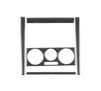 Pour VW Pour Golf 4 Pour Jetta Pour Bora MK4 R32 GTI 1999-2004 Cadre Panneau Commande Central En Fibre Carbone Pour Autoradio CD Climatiseur Décoration Intérieure Voiture(B-C)