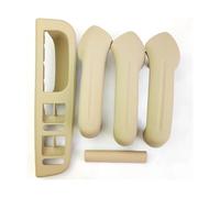 Pour VW Pour Golf 4 Pour MK4 Pour BORA Modifiés Bouton Lève-vitre Voiture Automatique Panneau Commande Poignée Porte Couvre Couverture Intérieure LHD Interrupteur Lève Vitre(1 Set Beige)