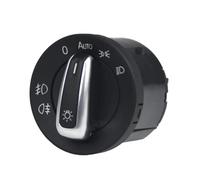 Pour VW Pour Golf 5 6 Pour Jetta 5 6 Pour Passat B6 Pour Touran Pour Tiguan Pour Scirocco Pour Amarok Interrupteur De Rétroviseur Latéral Chromé OUSDUO(5)