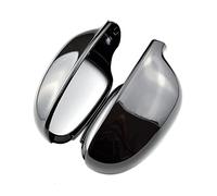 Pour VW Pour Golf 5 R32 GTI Standard 2006-2009 Motif En Fiber Carbone Rétroviseur Latéral Voiture Couvre Rétroviseur Couvre Casquettes Coque MTVTFECEWG(Black)