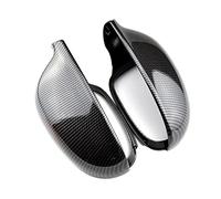 Pour VW Pour Golf 5 R32 GTI Standard 2006-2009 Motif En Fiber Carbone Rétroviseur Latéral Voiture Couvre Rétroviseur Couvre Casquettes Coque MTVTFECEWG(fibre de carbone)