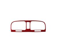 Pour VW Pour Golf 6 2008-2012 - Garniture Adhésive Pour Grille D'aération Centrale Du Tableau De Bord(Red)