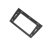pour VW pour Golf 6 2008-2016 Cadre D'autoradio 2 DIN 9 Pouces Panneau De Façade pour Tableau De Bord POMPOMPUR