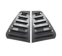 pour VW pour Golf 6 MK6 2008 2009 2010 2011 2012 Cache-Perce-Lunette Arrière Grille D'aération Latérale Garniture De Store BLNETU(Carbon Look)