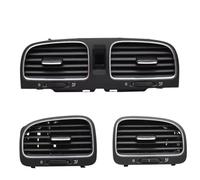 Pour VW Pour Golf 6 MK6 5K0819728 5K0819703 5K0819704 Grille D'aération De Console Centrale Avant Accessoires Auto(3 PCS)