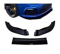 pour VW pour Golf 6 MK6 R R20 2008-2013 Voiture Pare-Chocs Avant Lèvre Spoiler Diffuseur Déflecteur Arrière Bodykit Tuning Voiture Front Spoilers Lip(Front Lip Black)
