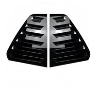 Pour VW Pour Golf 6 Pour MK6 2008 2009 2010 2011 2012 Couvercle Volet Fenêtre Arrière Voiture Garniture Stores À Évent Latéral Becquet Latéral(Glossy Black)