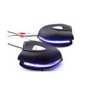 Pour VW Pour GOLF 6 VI Pour MK6 Pour GTI R Pour Line R20 Pour Touran Clignotant Dynamique LED Clignotant Rétroviseur Latéral Indicateur Séquentiel Marqueur LED Parking Clignotants(Blue-Yellow 2)