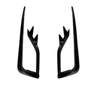 Pour VW Pour Golf 7.5 MK7.5 2017-2020 Cadre De Protection Pour Feux Antibrouillard Avant YIJIAVSX(Gloss Black)