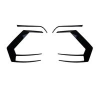 pour VW pour Golf 7 7.5 MK7 MK7.5 GTI R GTD R400 2012-2020 Becquet Arrière Becquet 1 Paire Séparateur De Pare-Chocs Arrière Canard HETEVSCCK(A for Golf 7 MK7)