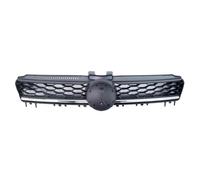 Pour VW Pour Golf 7 MK7 2014 2015 2016 2017 Grille De Radiateur De Pare-chocs Avant Style Nid D'abeille GTI(Silver Line)