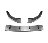 pour VW pour Golf 7 MK7 GTI R pour Rline 2013-2016 Becquet De Pare-Chocs Avant De Voiture Lame De Séparation Inférieure OOPUHKSY(Carbon Fiber Look)