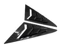 pour VW pour Golf 7 MK7 Hatchback 2014-2019 Garniture De Volet Fenêtre Avant Grille D'aération Latérale BLNETU(Carbon Look)