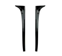 pour VW pour Golf 7 MK7 pour GT pour Rline pour GTI 2X Becquet Latéral Fenêtre Arrière Garniture D'aile Accessoires Réglage Voiture Aileron Arrière(Gloss Black)