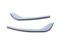 pour VW pour Golf 8 MK8 pour GTI pour Line 2020-2024 Pare-Chocs Avant Noir Brillant Séparateur Becquet Garniture Phare Kits Carrosserie Canard Voiture Front Spoilers Lip(Type A White)