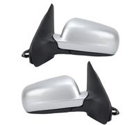 Pour VW Pour Golf MK4 1997-2007 Argent Gris Bleu Lentille Rétroviseur Chauffant Pièces D'assemblage Rétroviseur Extérieur