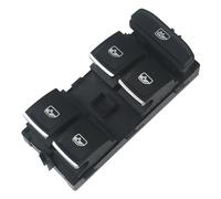 Pour VW Pour Golf MK7 Pour Passat B8 2013-2018 5G0959857 Interrupteur Principal De Commande Des Vitres Électriques YIJIAVSX(ElectroplateRed)