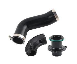 Pour VW Pour Golf MK7 Tuyau D'admission Turbo Coude D'admission Et Suppression Du Silencieux D'admission D'air Durite Turbo(Black)