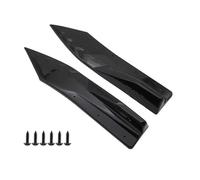 pour VW pour Golf Mk8 MK7 MK7.5 MK6 MK5 GTI GTD GTE R R-L Lèvre De Pare-Chocs Arrière Diffuseur d'angle Becquet Canard(Black)