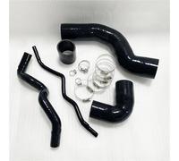Pour VW Pour Golf Pour Bora Pour GTI Pour MK4 Pour PQ34 1.8T Turbo Kit Durites Suralimentation Auto Tuyau Admission Air(K8-002 Black)