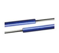 Pour VW Pour Golf Pour Mk2 1983-1992 Hatchback Amortisseur De Capot Vérins À Gaz Support Levage Avant Modifier Ressort Tige Vérins Capot Avant Vous(Blue carbon fiber)