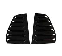 Pour Vw Pour Golf Pour Mk6 Hatchack Pour GTI Pour R 2008-2013 Paire Hayon Couvercle Volet De Fenêtre Persiennes Évents D'air Fenêtre Arrière Côté Aileron Aile(Glossy Black)