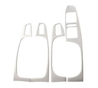 Pour VW Pour Jetta MK6 2012 2013 2014 2015 Commande De Lève-vitre Porte-gobelet Sortie D'air Autocollant Décoratif YIJIAVSX(Lift Control Trim4pc)