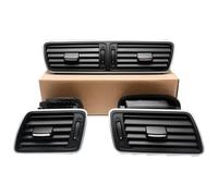 Pour VW Pour p&assat B6 B7 CC R36 LHD Sortie Air Tableau Bord Avant Climatisation Évents 3AD819728 3AD819702 3AD819701 D'aération Intérieure De Voiture(Matte 1 Set)