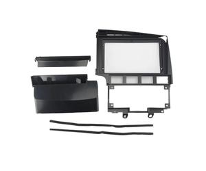 pour VW pour Passat B3 1988-1993 Façade D'autoradio 9 Pouces Adaptateur De Garniture De Tableau De Bord Cache De Console Centrale KLAUER