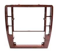 pour VW pour Passat B5 1998-2005 Enjoliveur De Console Centrale avec Cadre D'autoradio 3B0858069 POMPOMPUR(Peach Wood)